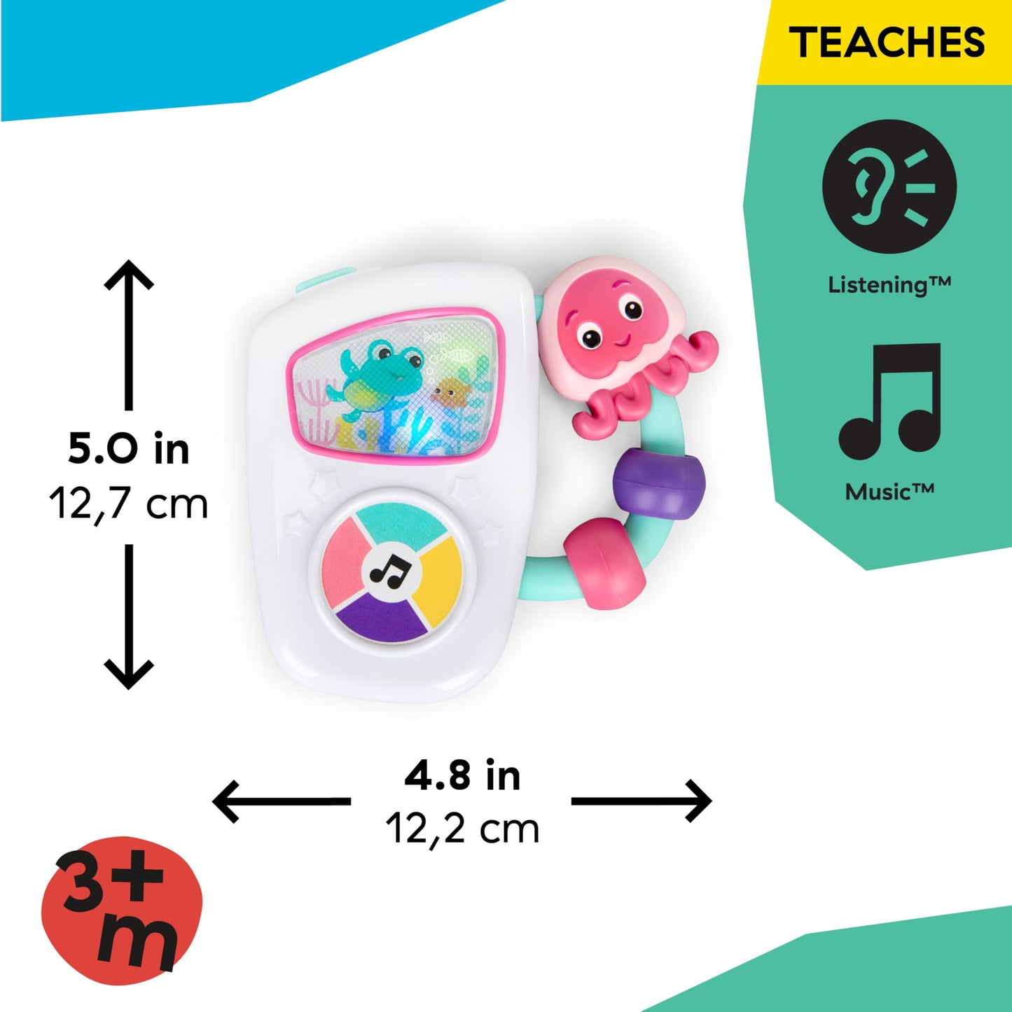Baby Einstein Take Along Tunes Musical Toy, Ages 3 Months +