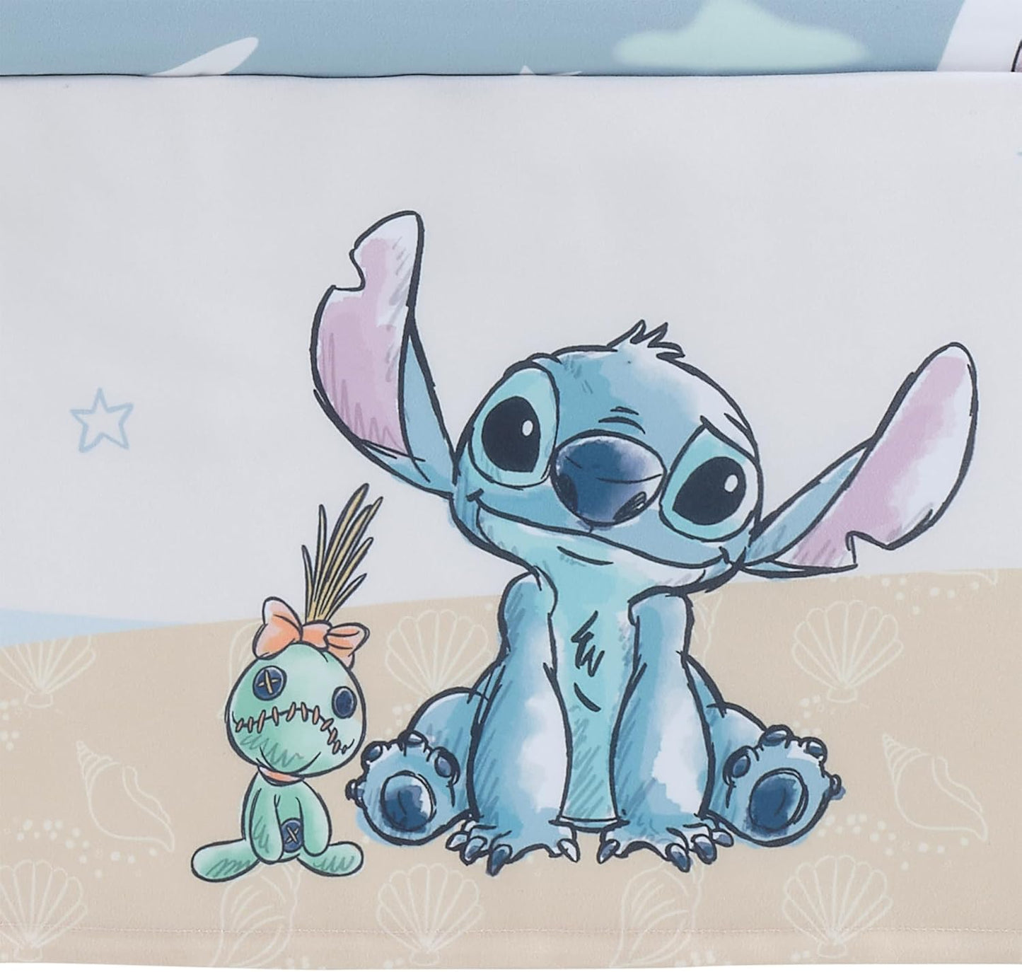 Bedtime Originals Disney Baby Stitch 3-Piece Blue Nursery Crib Bedding Set