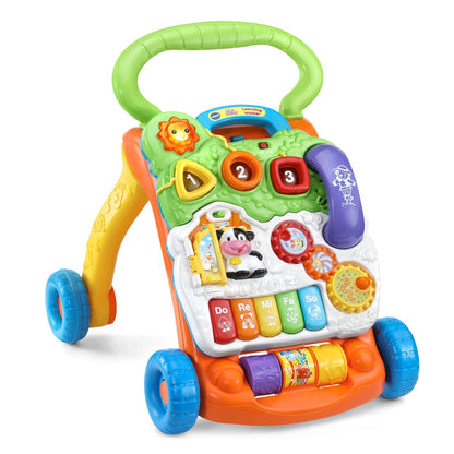 VTech Sit-to-Stand Learning Walker (Frustration Free Packaging), Blue