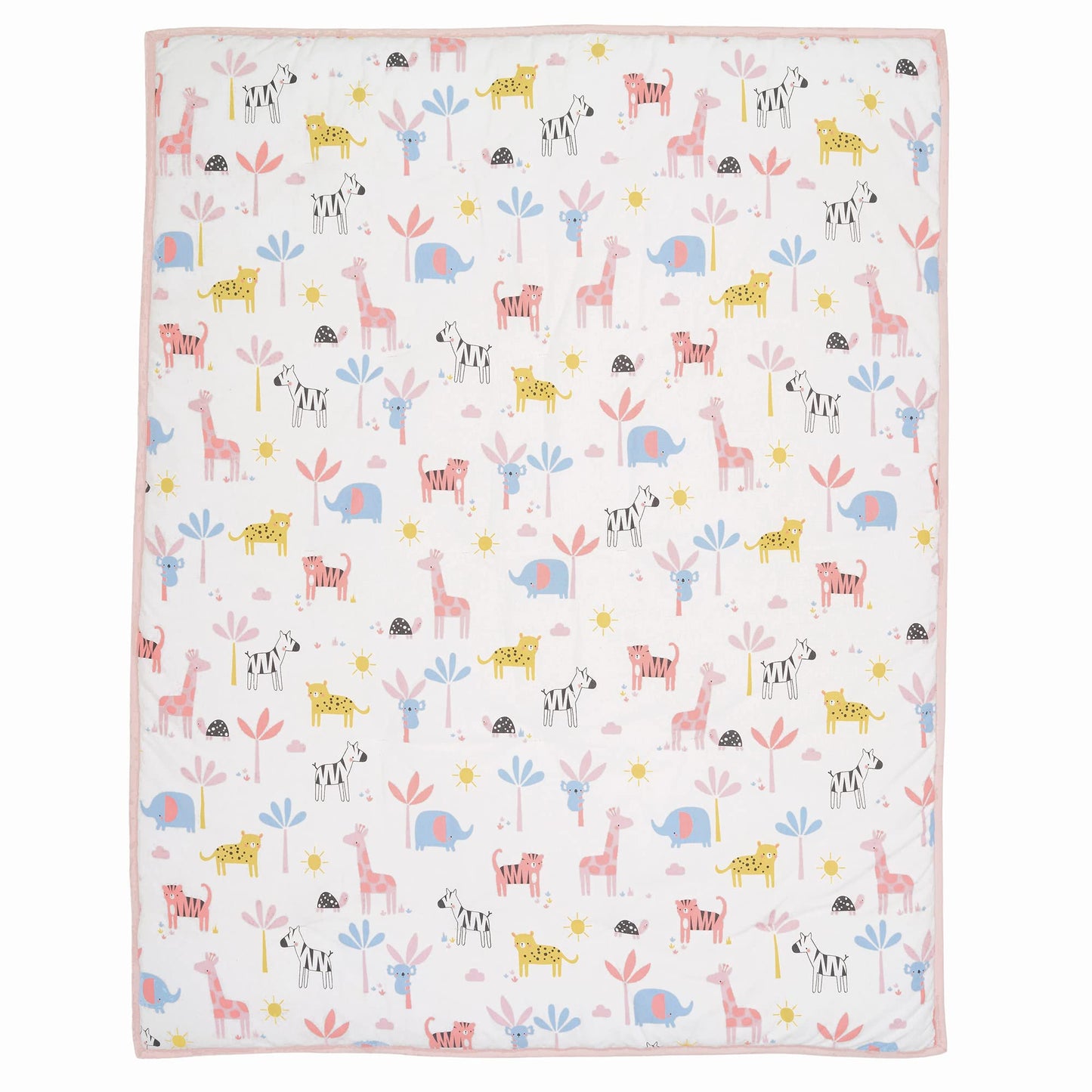 Lambs & Ivy Disney Baby Pooh Bear & Pals Cotton 3Piece Nursery Crib Bedding Set