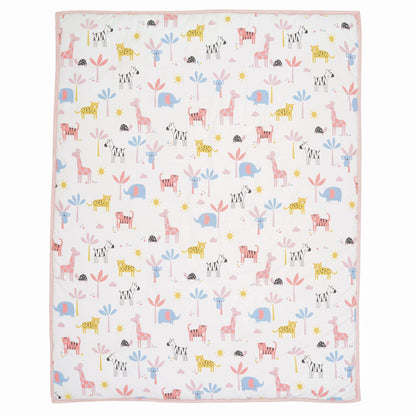 Lambs & Ivy Disney Baby Pooh Bear & Pals Cotton 3Piece Nursery Crib Bedding Set