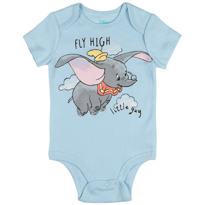 Disney Baby 5 Pack Bodysuits Newborn to Infant Sizes (Newborn - 24 Months)
