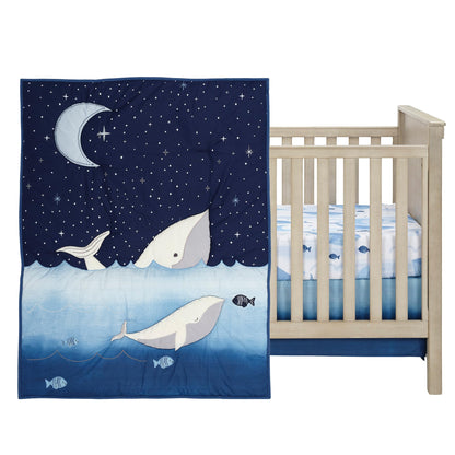 Lambs & Ivy Disney Baby Pooh Bear & Pals Cotton 3Piece Nursery Crib Bedding Set