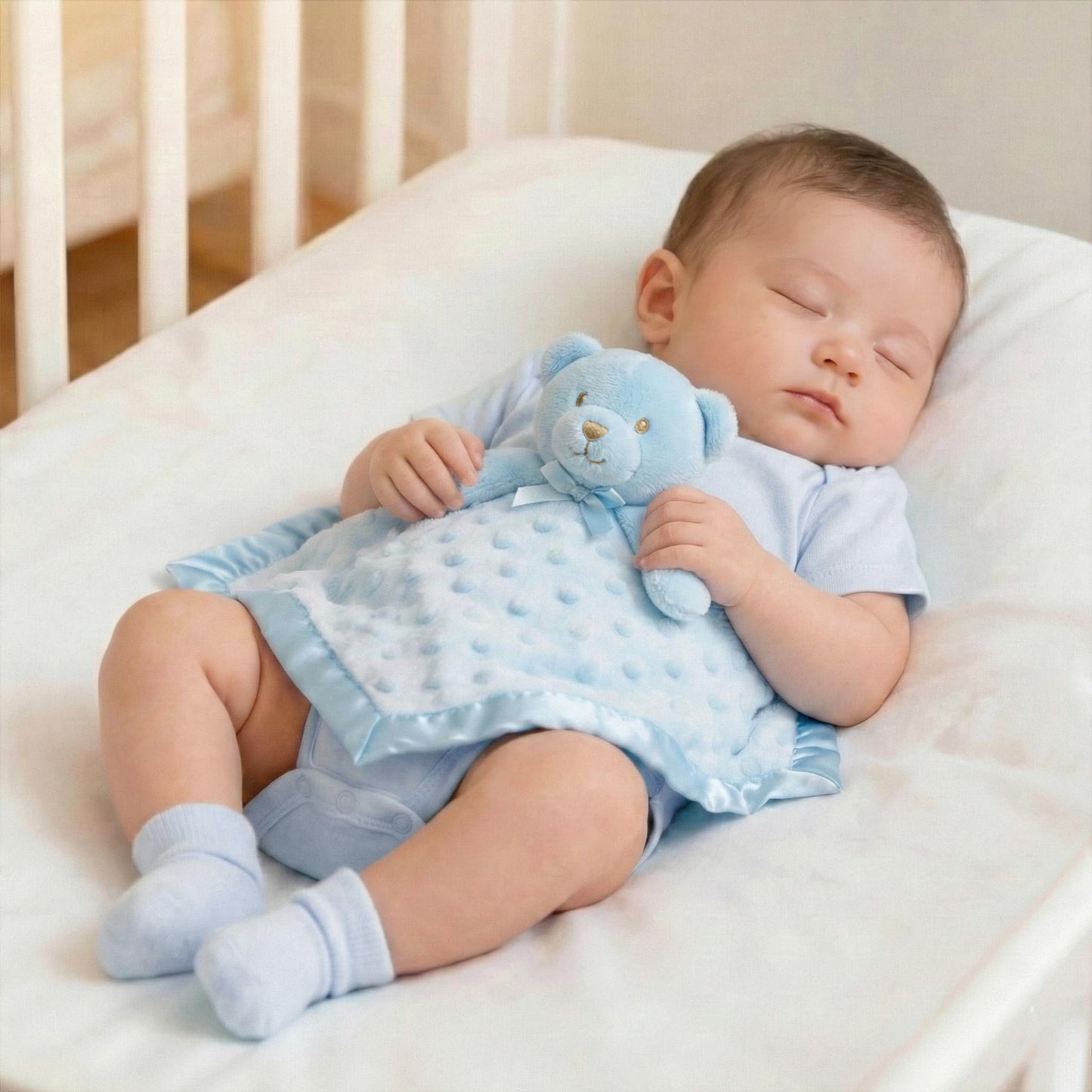 Pro Goleem Elephant Security Blanket, Soft Lovey Unisex Lovie Baby Gifts for Boys and Girls Snuggle Toy Stuffed Animal Newborn Essentials and Items Grey 16 Inch