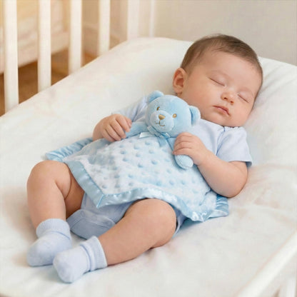 Pro Goleem Elephant Security Blanket, Soft Lovey Unisex Lovie Baby Gifts for Boys and Girls Snuggle Toy Stuffed Animal Newborn Essentials and Items Grey 16 Inch