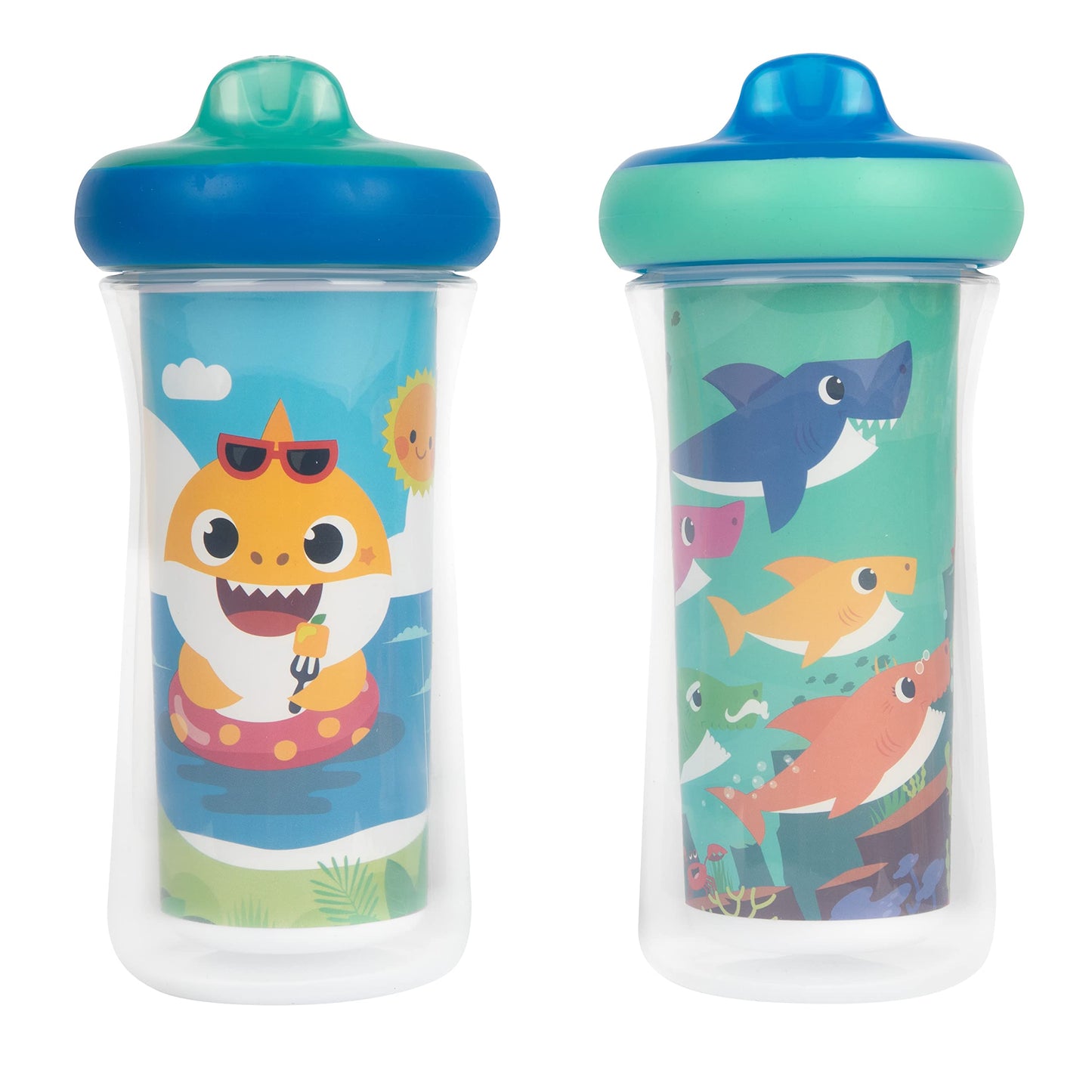 The First Years Disney Minnie Mouse Insulated Sippy Cups - Insulated Toddler Cups with Bite-Resistant Hard Spout - 9 Ounces - 2 Count