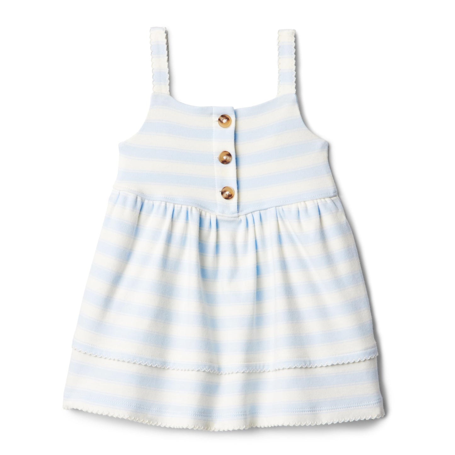 Amazon Essentials x Sofia Grainge Toddlers and Baby Girls' Cotton Casual Fit and Flare Dress