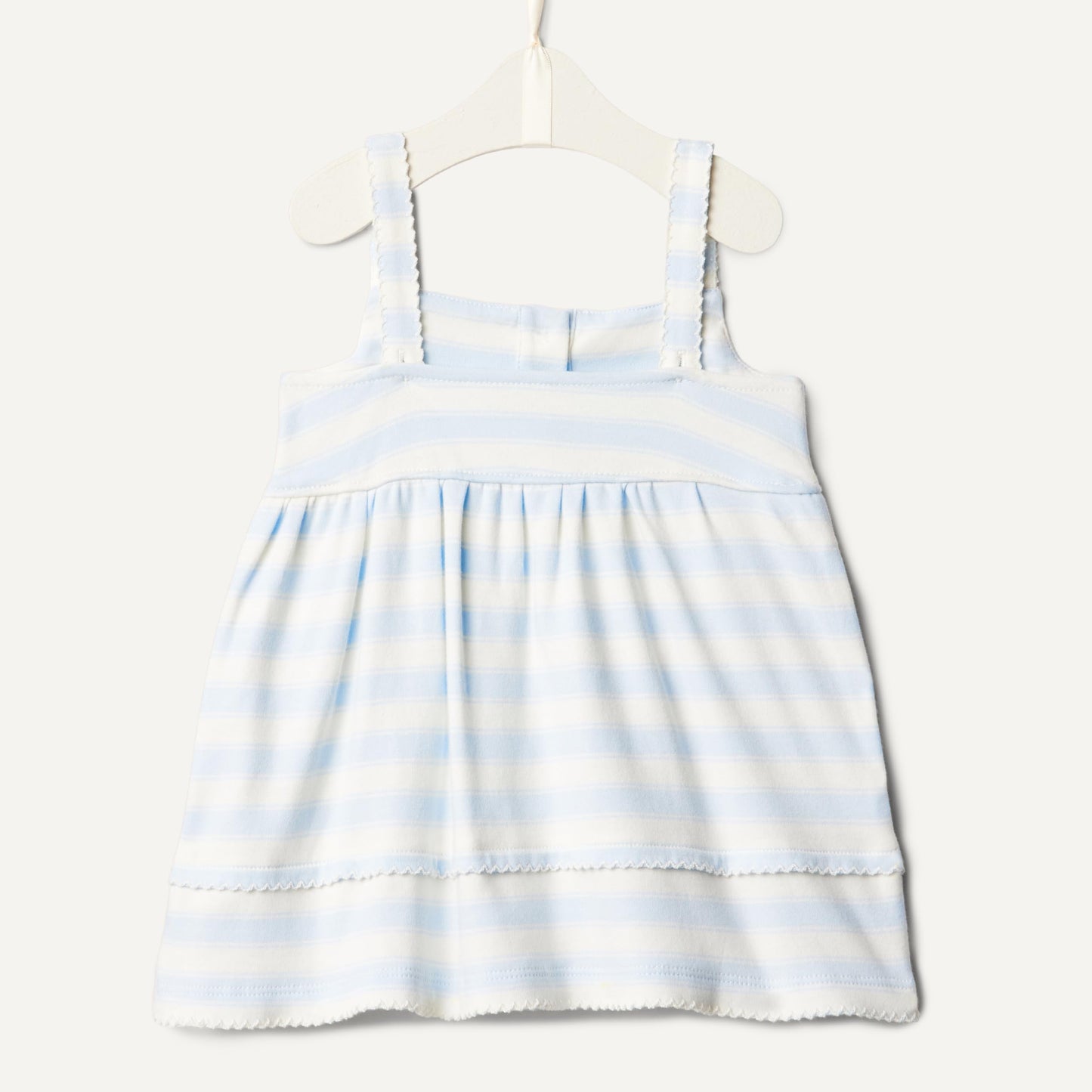 Amazon Essentials x Sofia Grainge Toddlers and Baby Girls' Cotton Casual Fit and Flare Dress