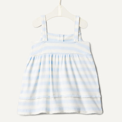 Amazon Essentials x Sofia Grainge Toddlers and Baby Girls' Cotton Casual Fit and Flare Dress