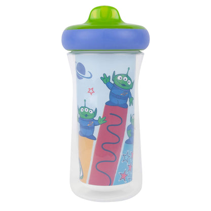 The First Years Disney Minnie Mouse Insulated Sippy Cups - Insulated Toddler Cups with Bite-Resistant Hard Spout - 9 Ounces - 2 Count
