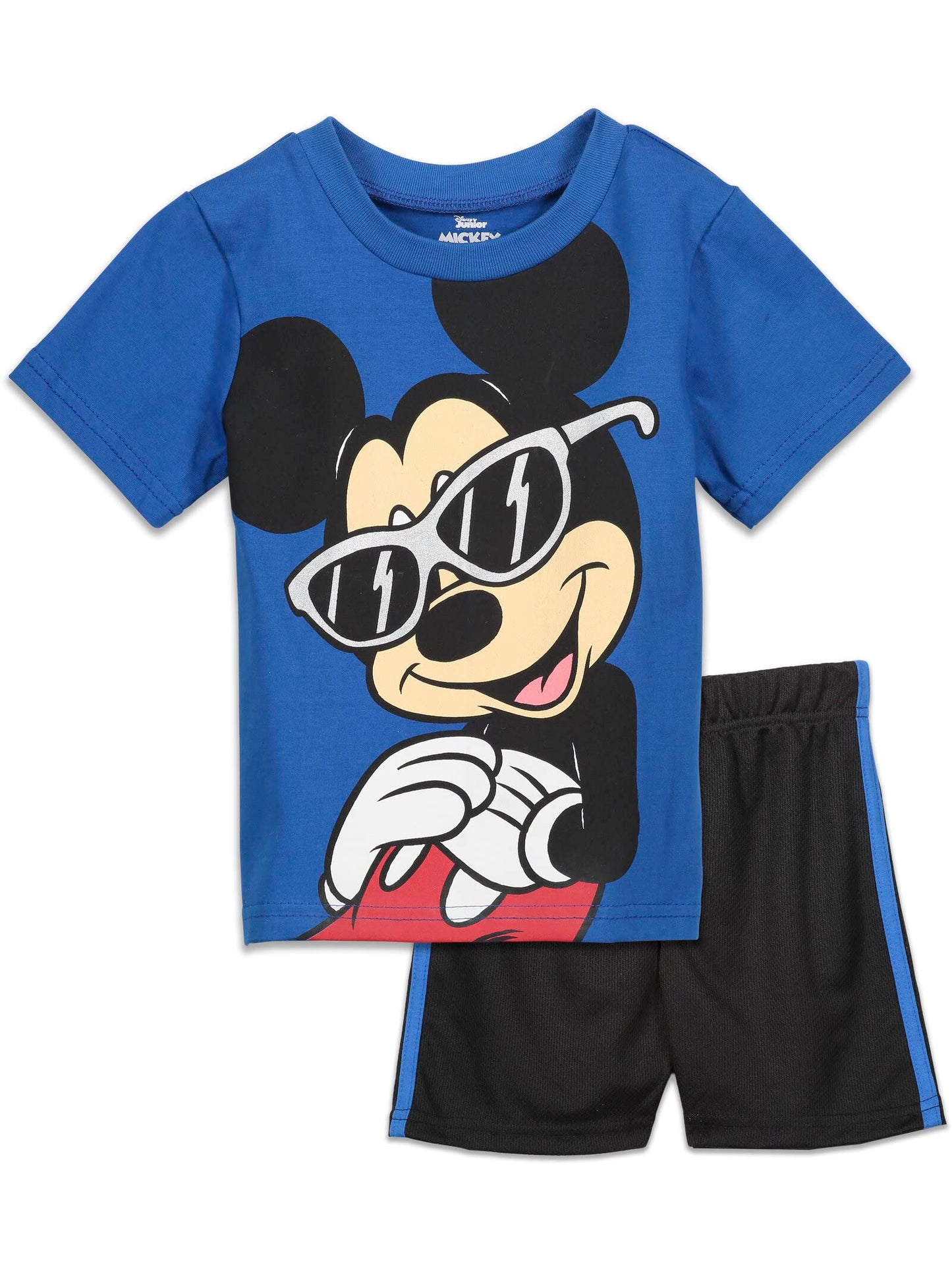 Disney Mickey Mouse T-Shirt and Shorts Outfit Set Infant to Big Kid Sizes (12 Months - 12)