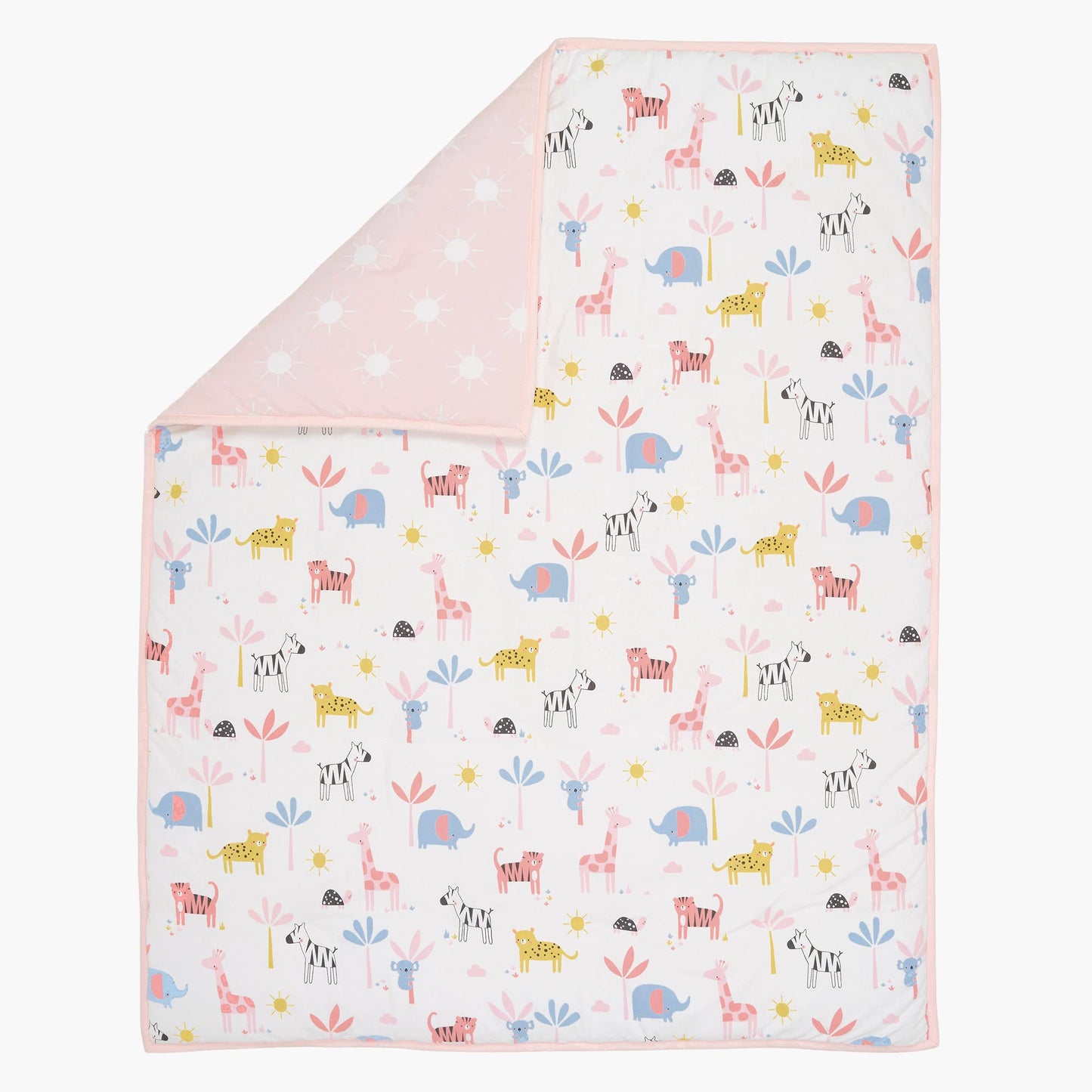 Lambs & Ivy Disney Baby Pooh Bear & Pals Cotton 3Piece Nursery Crib Bedding Set
