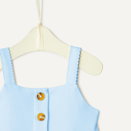 Amazon Essentials x Sofia Grainge Toddlers and Baby Girls' Cotton Casual Fit and Flare Dress