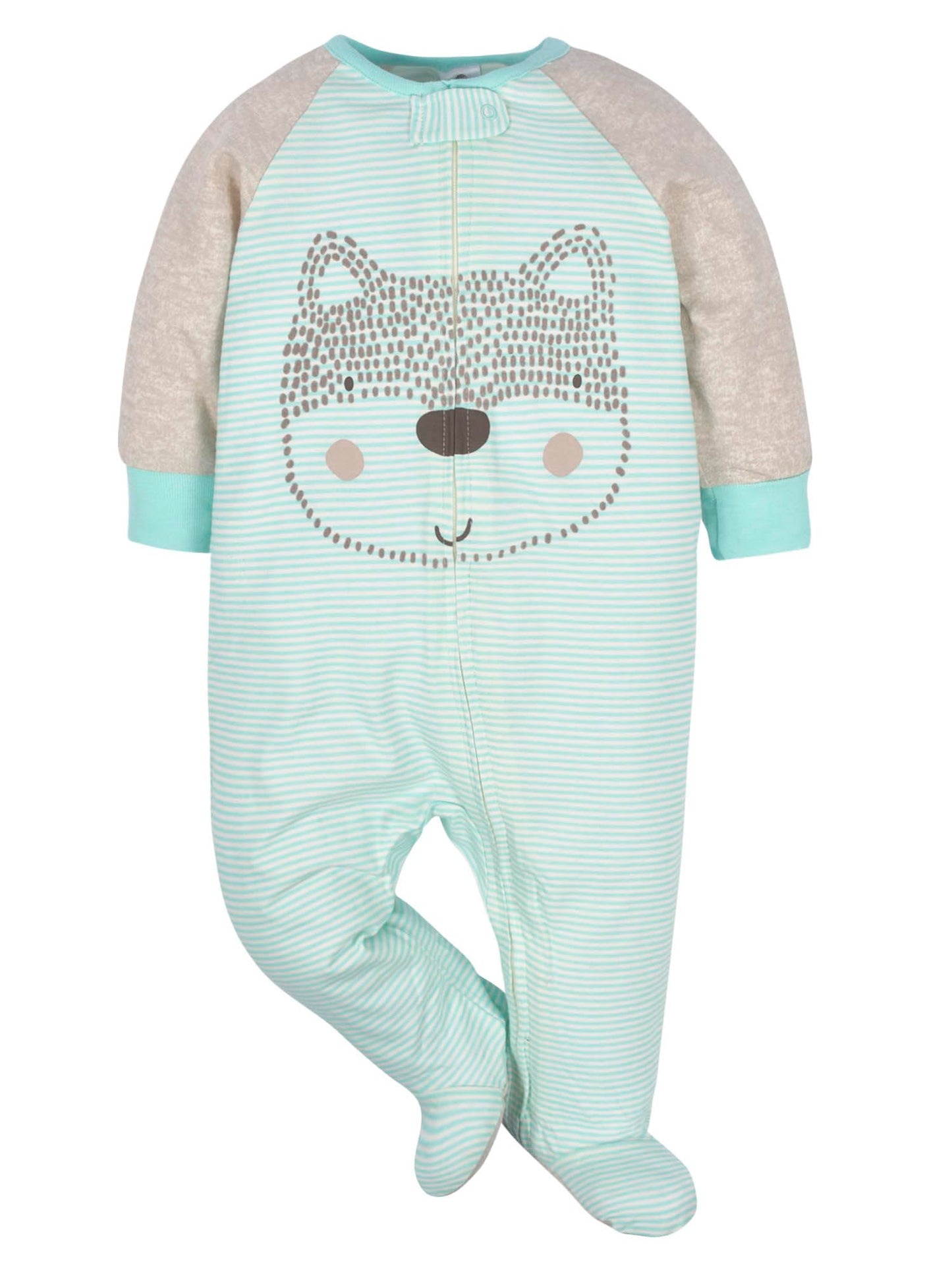 Gerber Baby-Girls 4 Pack Sleep 'N Play Footie