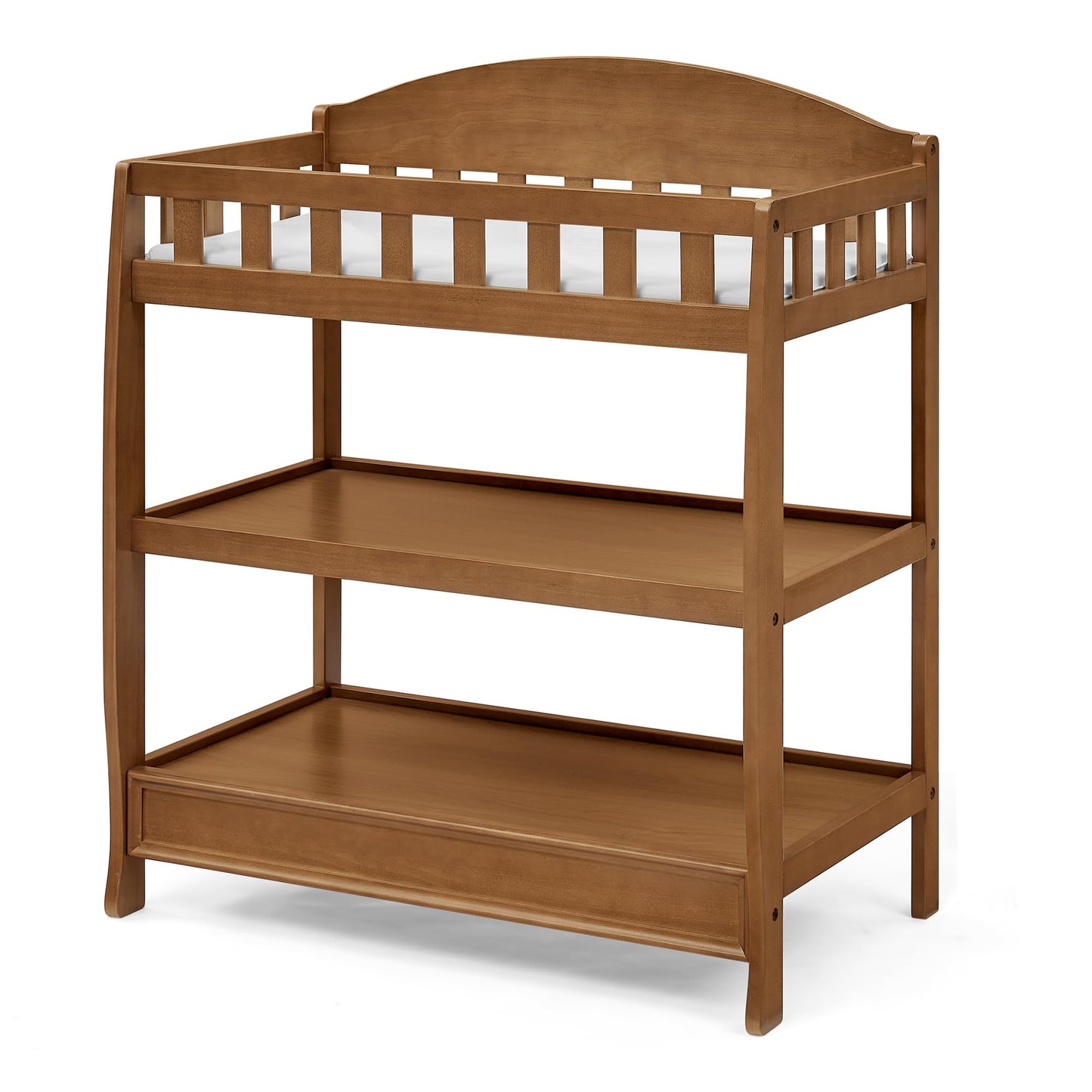 Delta Children Infant Changing Table with Pad, Dark Chocolate