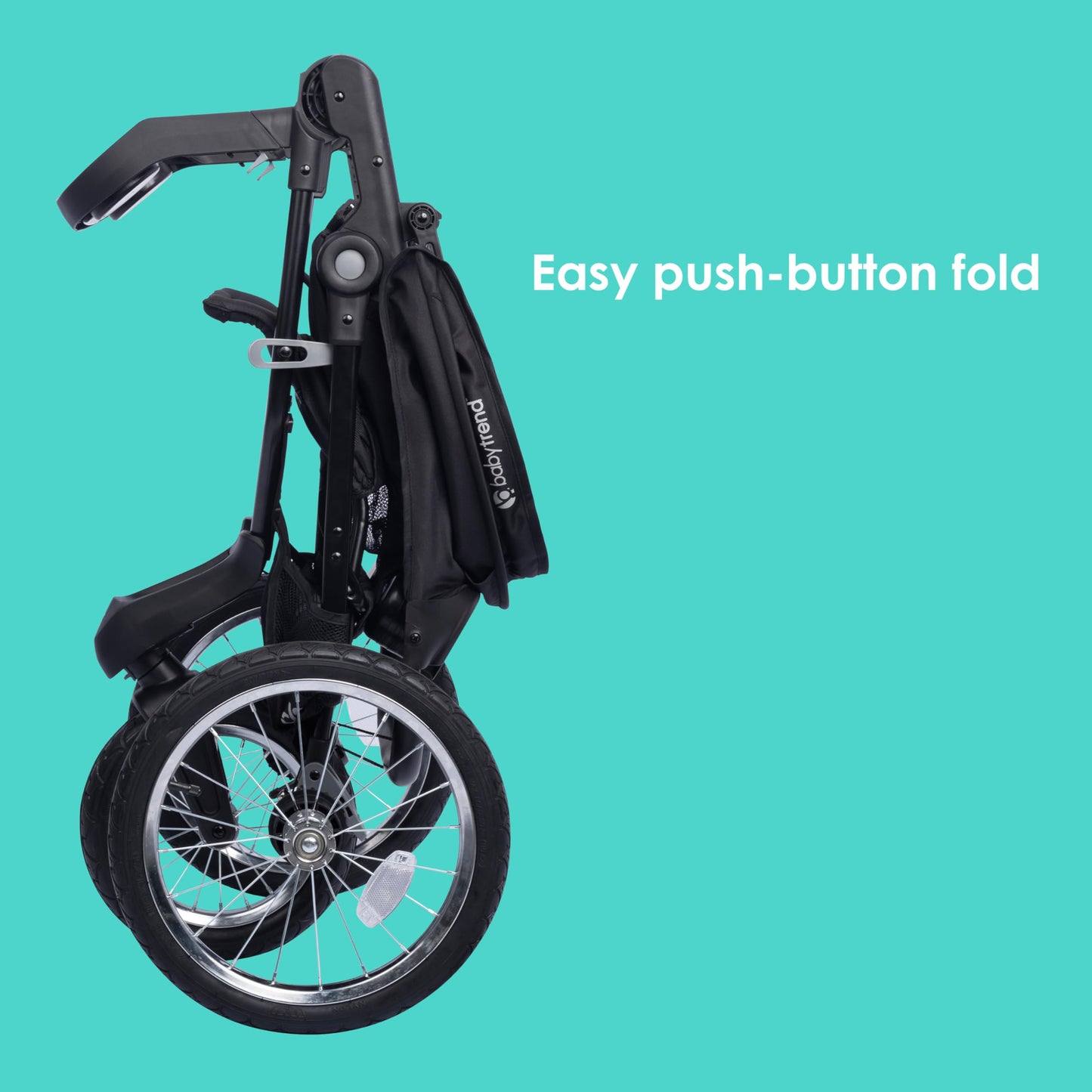 Baby Trend Journey Jogging Stroller, Stellar Grey