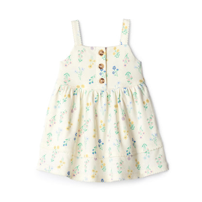 Amazon Essentials x Sofia Grainge Toddlers and Baby Girls' Cotton Casual Fit and Flare Dress