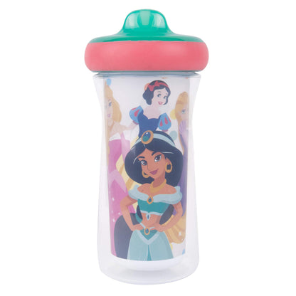 The First Years Disney Minnie Mouse Insulated Sippy Cups - Insulated Toddler Cups with Bite-Resistant Hard Spout - 9 Ounces - 2 Count