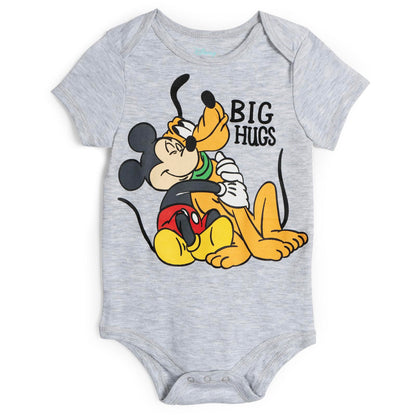 Disney Baby 5 Pack Bodysuits Newborn to Infant Sizes (Newborn - 24 Months)