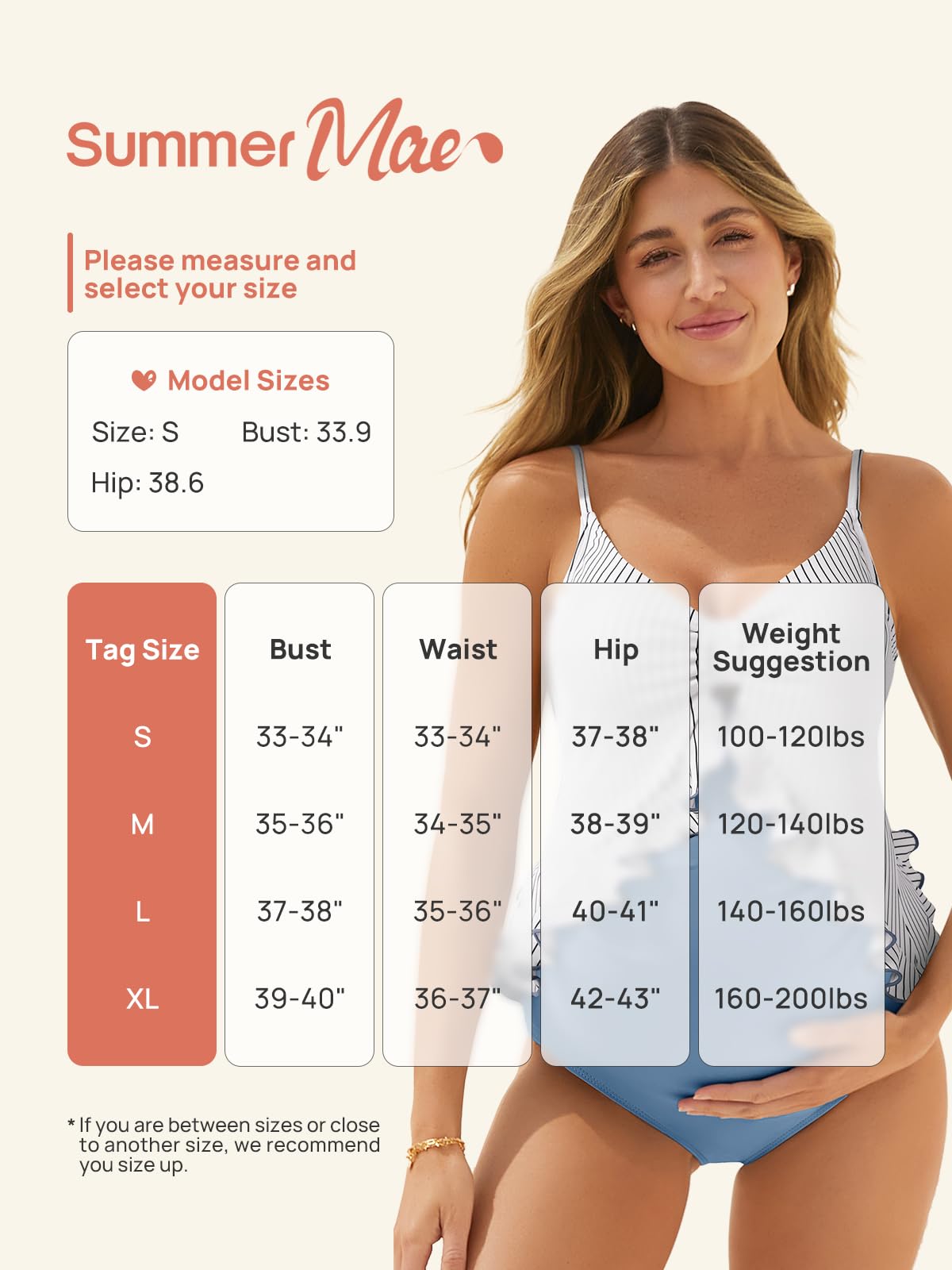 Summer Mae Maternity Swimsuit One Piece Ruffle Cutout Pregnancy Bathing Suit Lace Up Swimwear