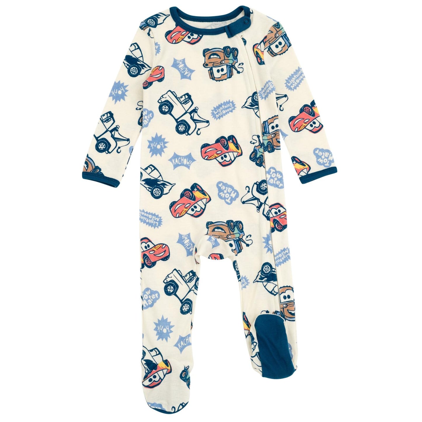 Disney Baby 2 Pack Zip Up Sleep N' Plays Newborn to Infant Sizes (Newborn - 24 Months)