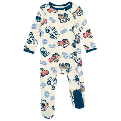 Disney Baby 2 Pack Zip Up Sleep N' Plays Newborn to Infant Sizes (Newborn - 24 Months)