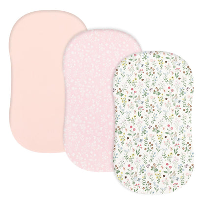 david's kids 3 Pack Fitted Crib Sheets, Ultra Soft Breathable Comfortable Baby Sheet Set for Boys Girls Neutral, 28x52 Inch Fits Standard Crib and Toddler Mattresses, Dinosaur
