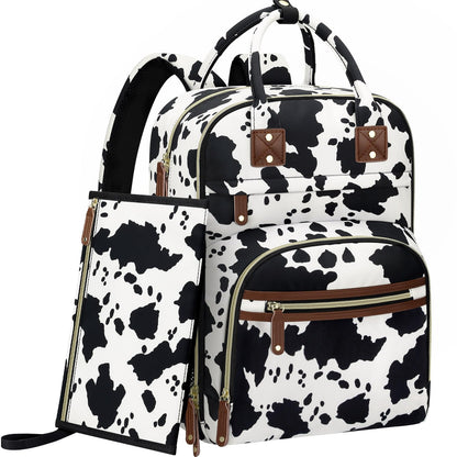 Tenot Diaper Bag Backpack for Women Large Capacity with Insulated Pockets Multifunctional Diaper Bags For Baby Girl Boy Waterproof Baby Bags For Mama Maternity Travel Bag Black
