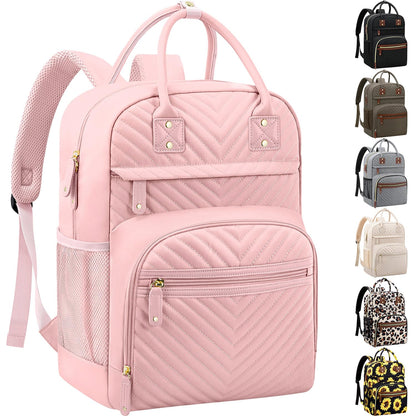Tenot Diaper Bag Backpack for Women Large Capacity with Insulated Pockets Multifunctional Diaper Bags For Baby Girl Boy Waterproof Baby Bags For Mama Maternity Travel Bag Black