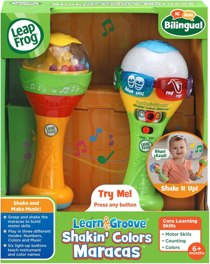 LeapFrog Learn and Groove Shakin' Colors Maracas