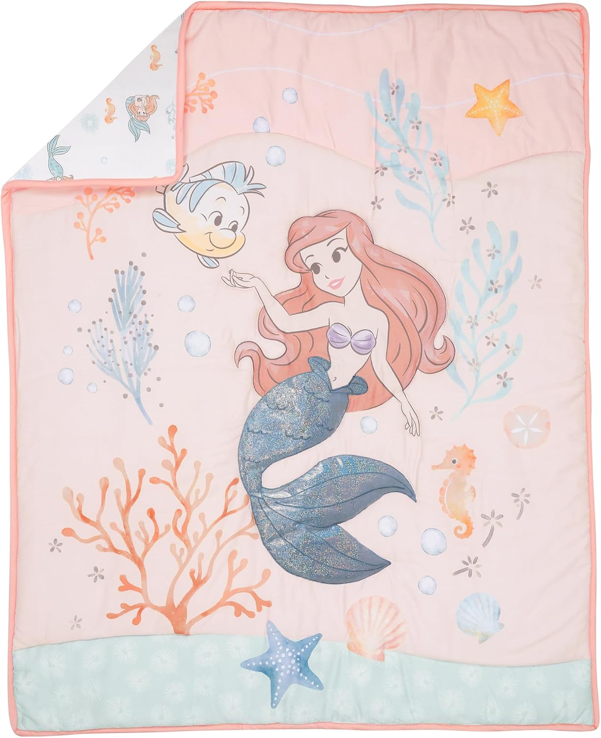 Bedtime Originals Disney Baby The Little Mermaid 3-Piece Baby Crib Bedding Set
