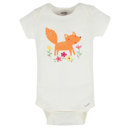 Onesies Brand Baby Girls' 8-pack Short Sleeve Mix & Match Bodysuits
