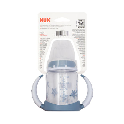 NUK Learner Cup, 6+ Months, Fun Fruits and Animals, Amazon Exclusive Collection, 5 Oz, Pack of 2 – BPA Free, Soft Spout, Spill Proof Sippy Cup