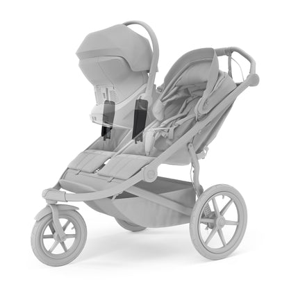 Thule Urban Glide 3 Single Child All-Terrain Stroller, Lightweight, Air-Filled Tires & Suspension, Integrated Hand Brake