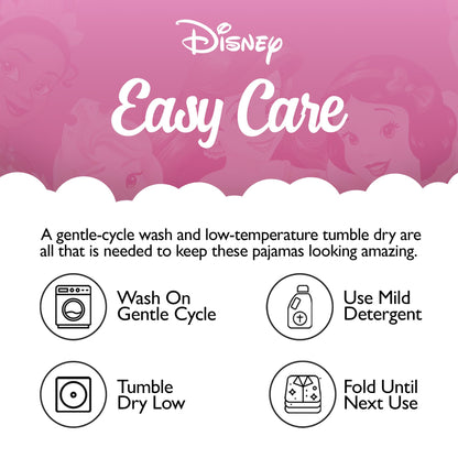 Disney Unisex Kids' 6-piece Snug-fit Cotton Matching Comfortable Pajama Set, Soft & Cute for Kids