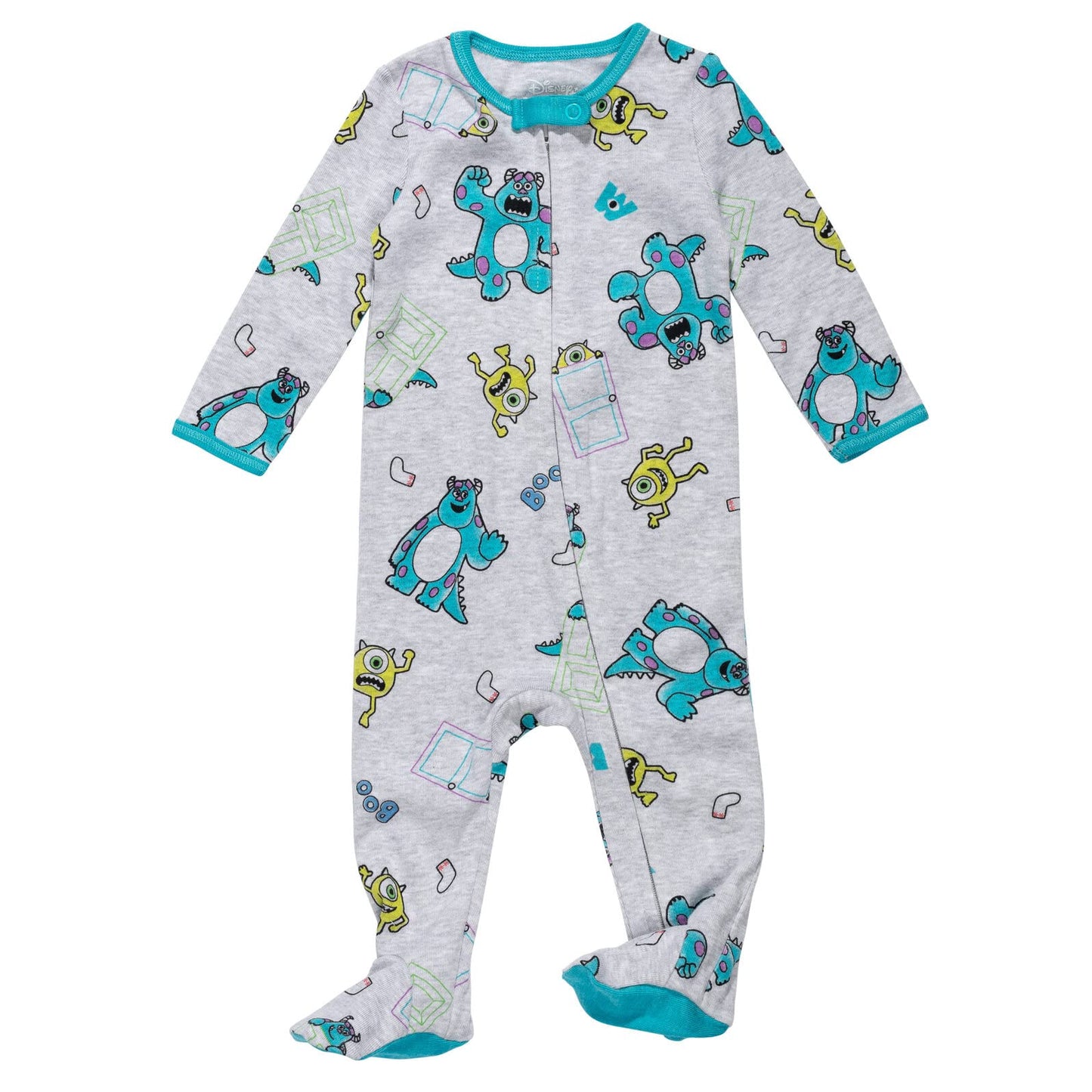 Disney Baby 2 Pack Zip Up Sleep N' Plays Newborn to Infant Sizes (Newborn - 24 Months)