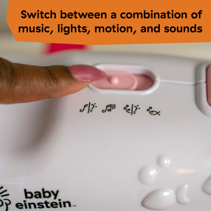 Baby Einstein Sea Dreams Soother Musical Crib Toy and Sound Machine, Newborn and up