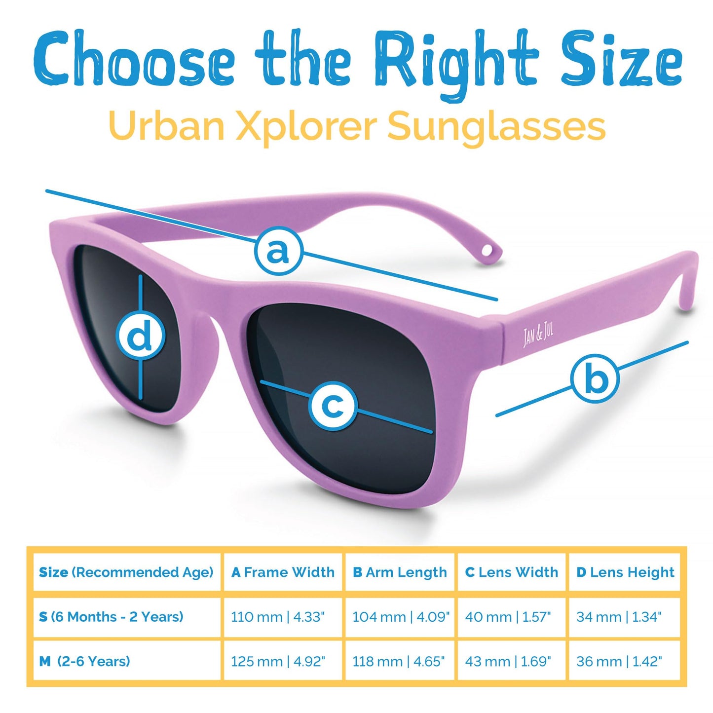 JAN & JUL Baby Toddler Kids’ Flexible UV-400 Polarized Sun-glasses with Strap for Girls Boys