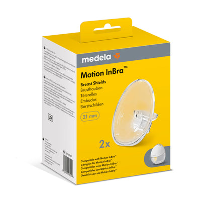 Medela Motion InBra Wearable Breast Pump, Portable Hands-Free Wireless Electric Pump, Highly efficient, Lightweight, Custom fit with Inserts, Rechargeable Battery, Discreet, Quiet, Only 3 Parts