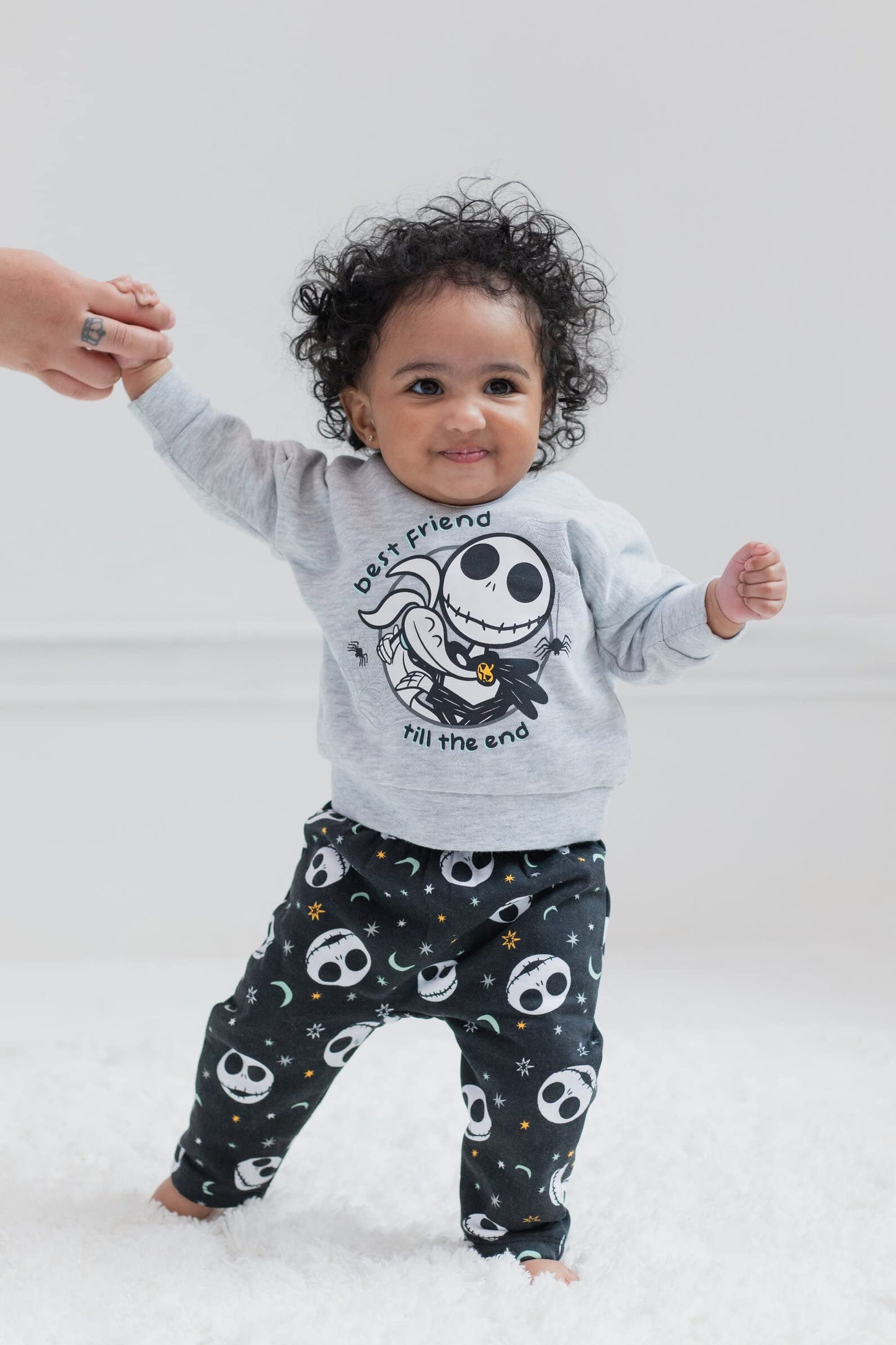 Disney Classics Winnie the Pooh Mickey Mouse Baby Hoodie Bodysuit and Pants 3 Piece Outfit Set (Newborn - 24 Months)