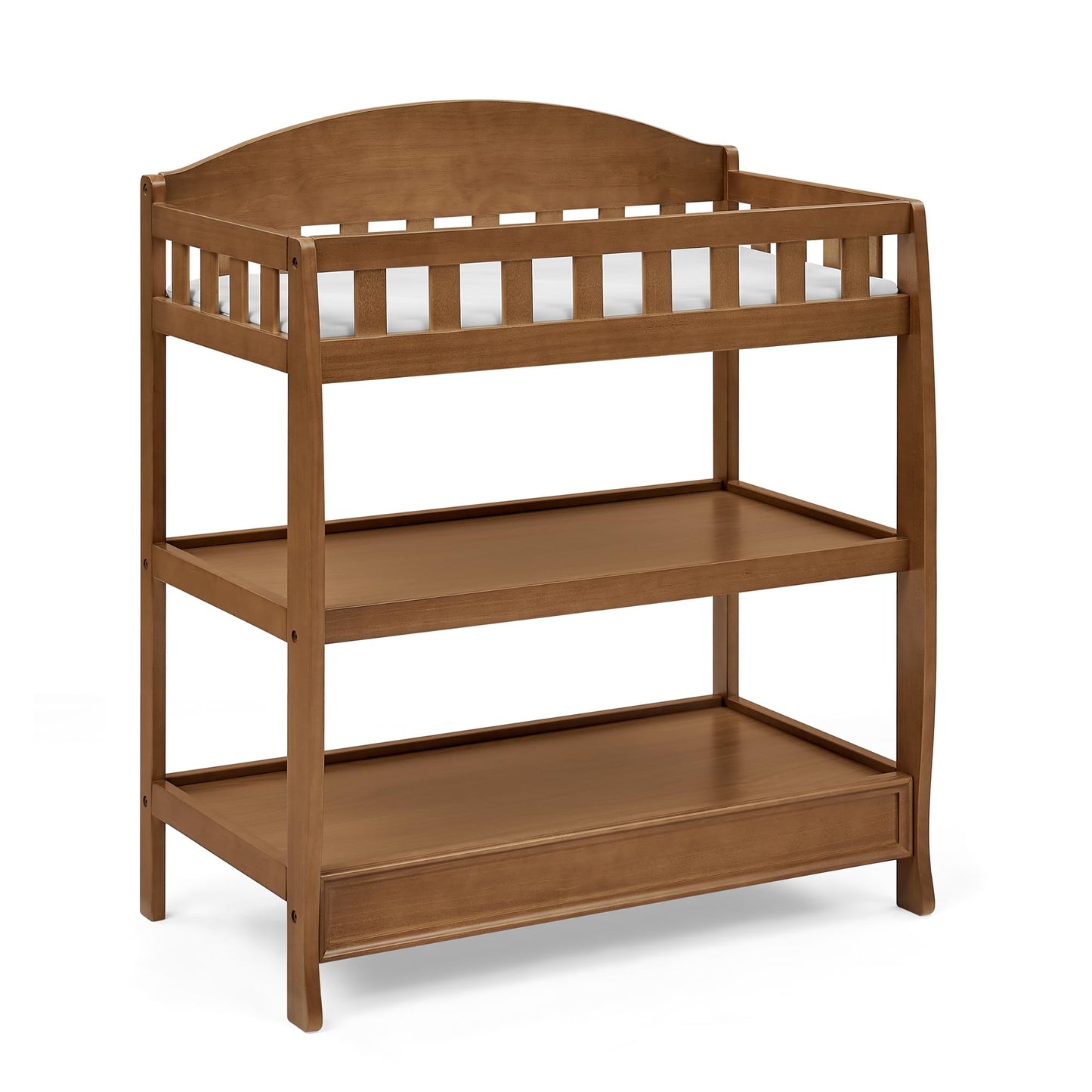 Delta Children Infant Changing Table with Pad, Dark Chocolate
