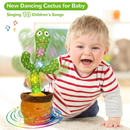 Emoin Dancing Talking Giraffe Baby Toy, Adjustable Volume Baby Giraffe Toys Singing 10 Children's Songs Singing Mimicking Recording Repeating What You Say for Toddlers