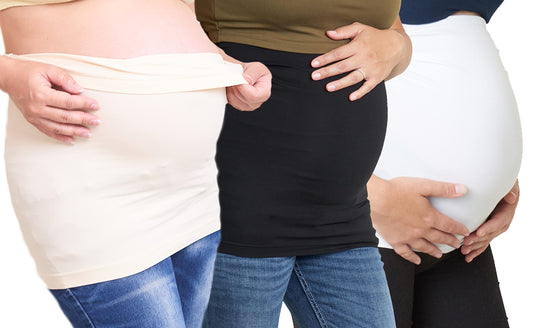 Belly Bands - Available in 8 Sizes and 7 Colors. Maternity & Postpartum Shirt Extender 3 Packs for All Stages of Pregnancy