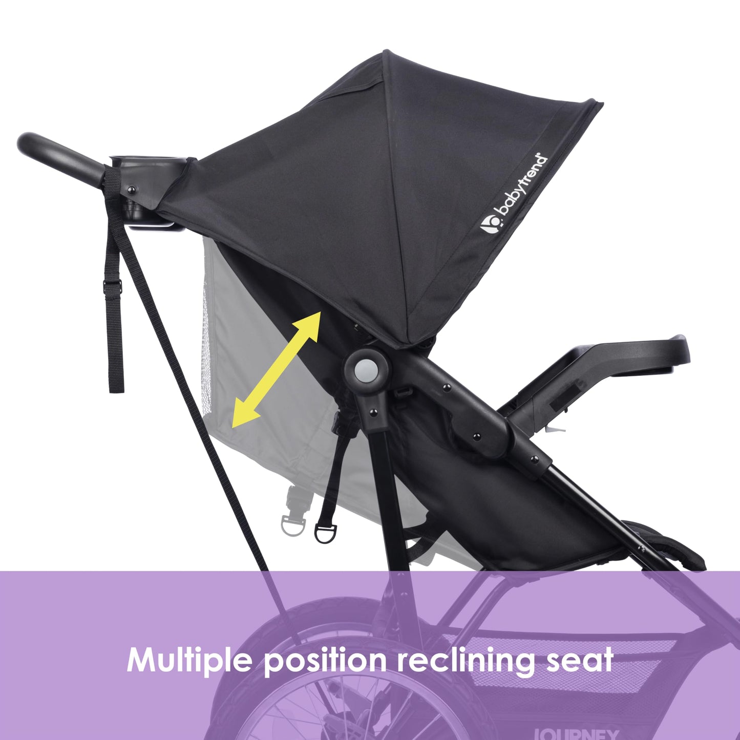 Baby Trend Journey Jogging Stroller, Stellar Grey