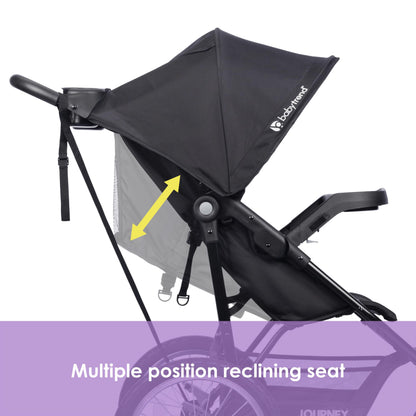 Baby Trend Journey Jogging Stroller, Stellar Grey