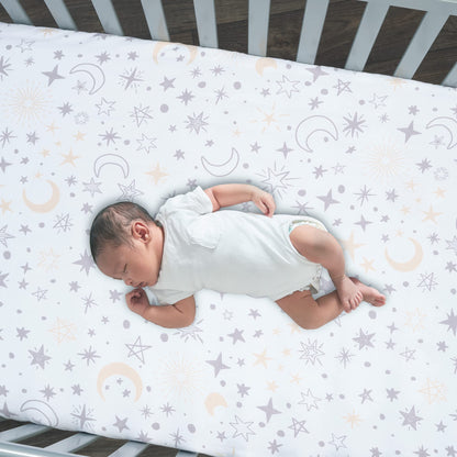 Lambs & Ivy Disney Baby Pooh Bear & Pals Cotton 3Piece Nursery Crib Bedding Set