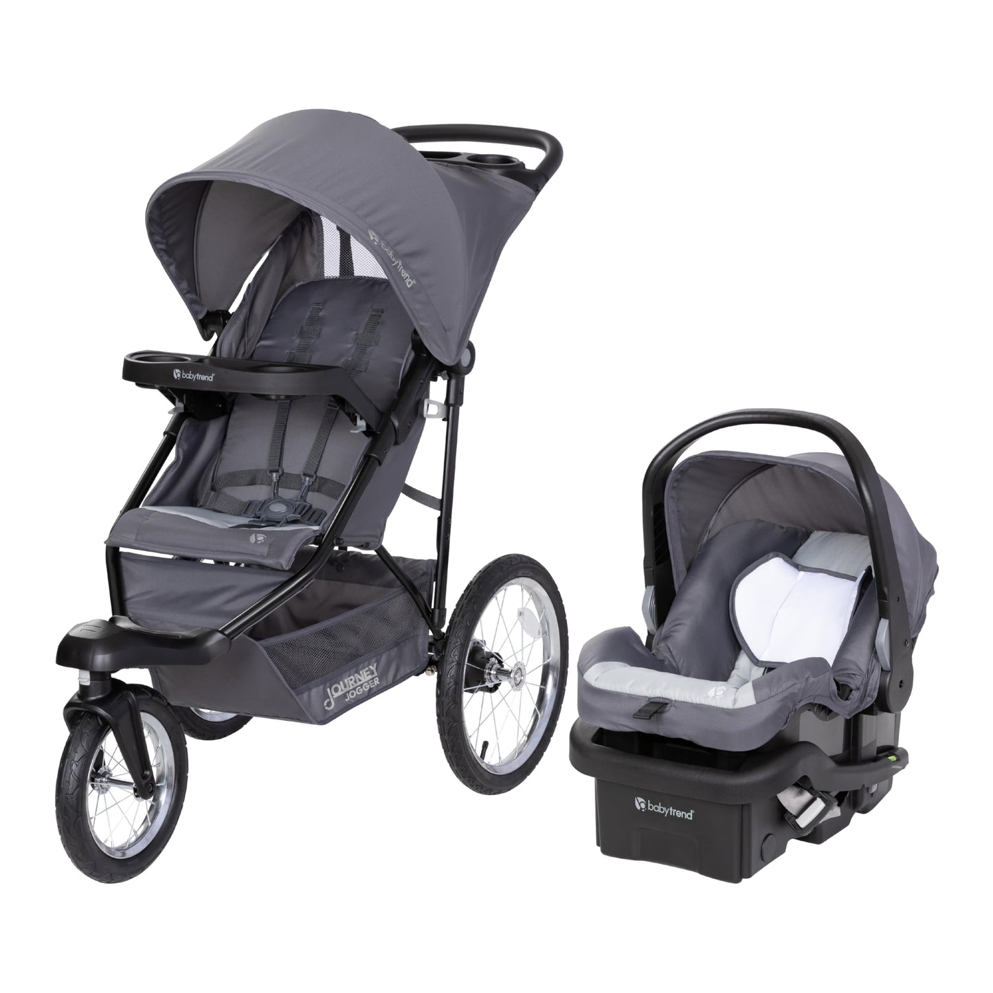 Baby Trend Journey Jogging Stroller, Stellar Grey
