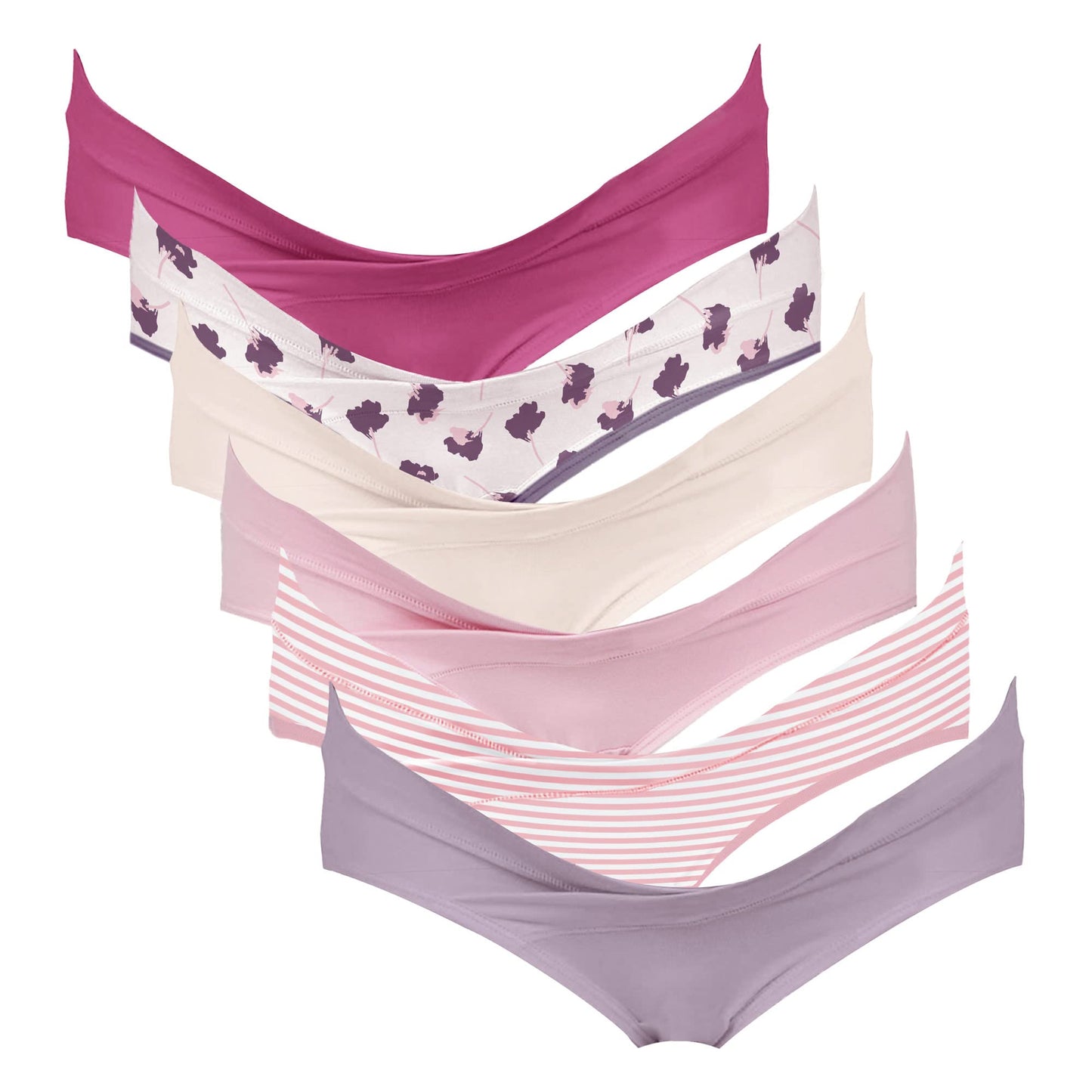 Intimate Portal Cotton Maternity Underwear Under the Bump Pregnancy Postpartum Bikini Panties