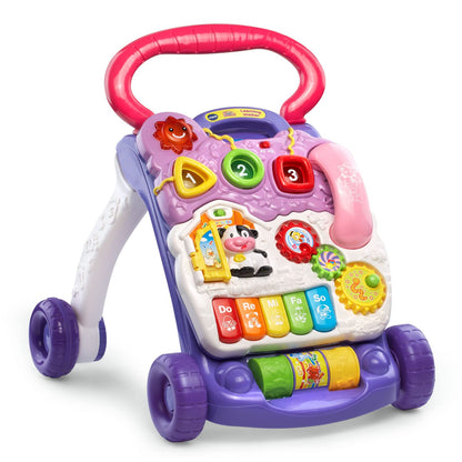 VTech Sit-to-Stand Learning Walker (Frustration Free Packaging), Blue