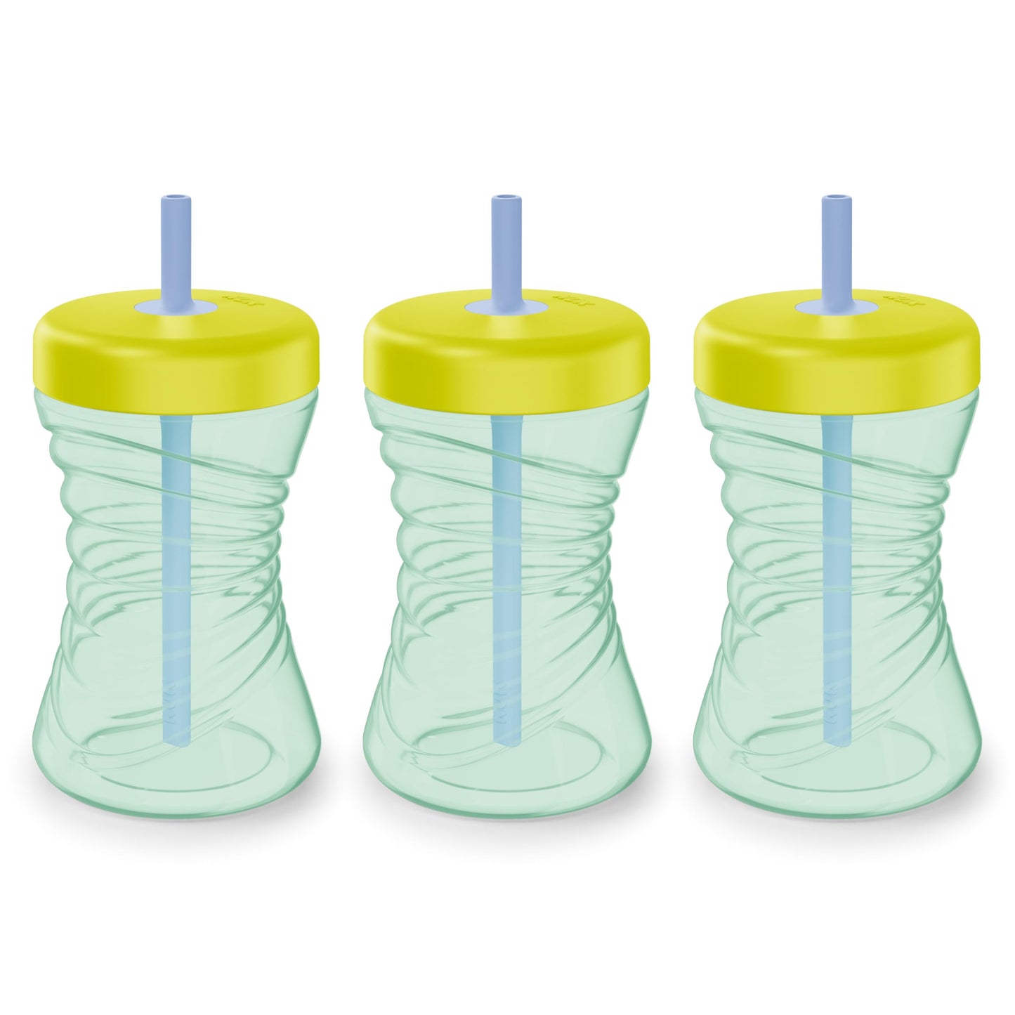 NUK Fun Grips Hard Spout Sippy Cup, 10 oz. | Easy to Hold, BPA Free, Spill Proof Toddler Cup, 4pk